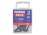 ForgePack Slotted R/H W/Screw 15 per pack    B/Jap     1"x10