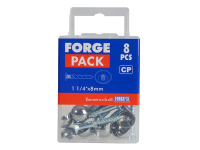 Mirror Screw - Zinc Plated - ForgePack