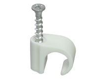 Tillex Cable Clips w/ Screw - Round