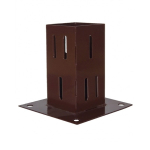 BPC Bolt Down Post Shoe (easyGrip)50x50mm Each BPC Bolt Down Post Shoe (easyGrip)50x50mm Each