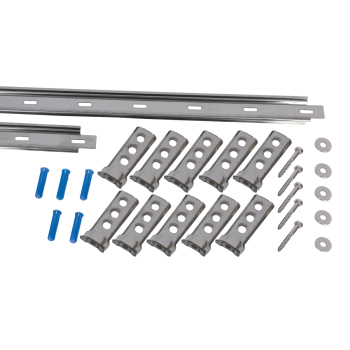 BPC S/Steel Wall Starter Kit each Universal 2.4m