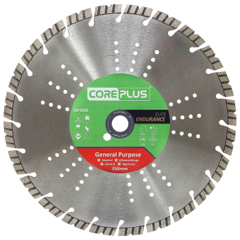 CorePlus Diamond Blade 350mm Each General Purpose Elite CorePlus Diamond Blade 350mm Each General Purpose Elite