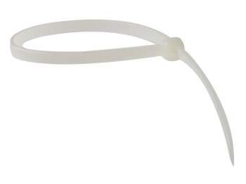 Cable Tie Natural  2.5mmx100mm Bag 100