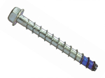 Blue-Tip 2 Screwbolts HEX Box 50 (ZP)              M8x75 Blue-Tip 2 Screwbolts HEX Box 50 (ZP)              M8x75