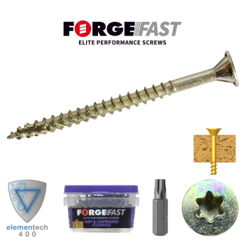 ForgeFast MDF C/board Flooring Tub 200 Elementech 400  4.2x55