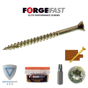 ForgeFast Tongue/Grve Flooring Tub 200 Elementech 400  3.5x45