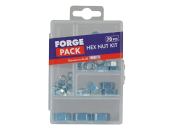 ForgePack Hex Nut Kit 70 per pack