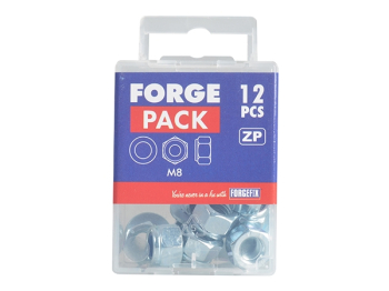 ForgePack Nyloc Nut & Washer 50 per pack       ZP        M4
