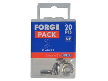 ForgePack Screw Cup Washer 20 per pack   Nickel   No.10's
