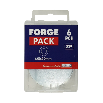 ForgePack Flat Washer 6 per pack     ZP     M10x50mm
