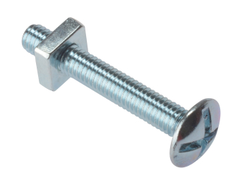 Roofing Bolt & Nut ZP    M5x25 Box 200