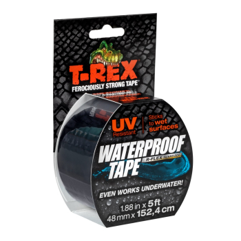 T-Rex Waterproof Tape    Black Each             100mm x 15.2m