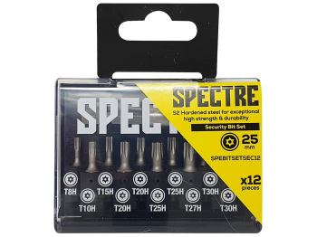 Spectre Security Bit Set 12 piece Spectre Security Bit Set 12 piece