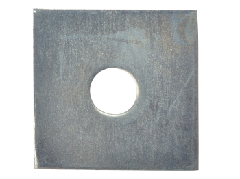 Washer Sq.Plate ZP  50x50x10mm Box 40
