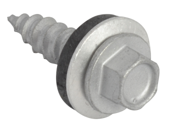 TechFast Roof Screw Hex/Washer Per 100 Sheet to Timber 6.3x25